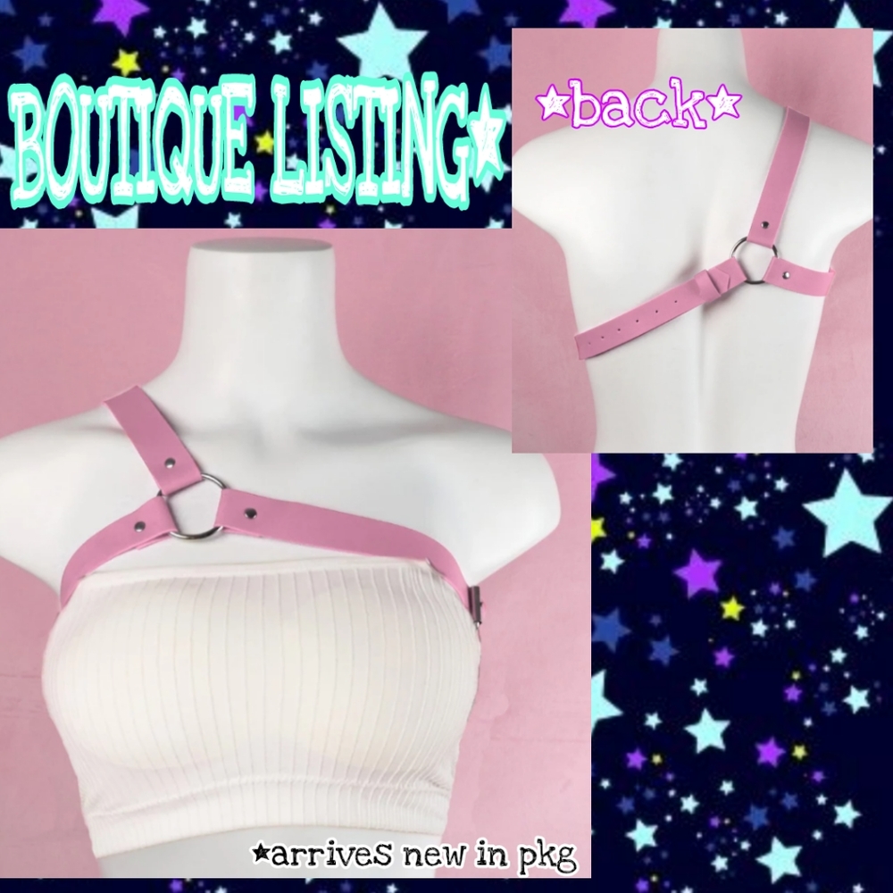 Pink Chest Bondage